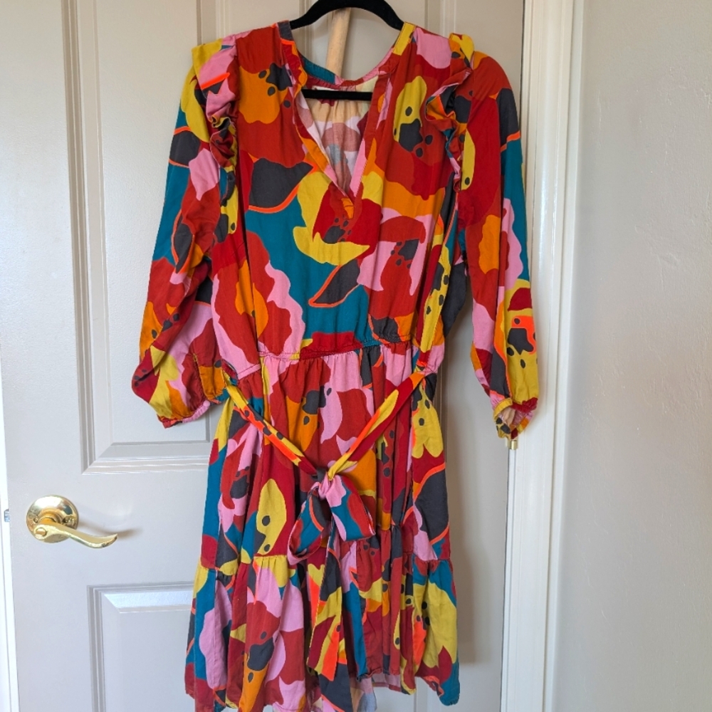 Marine Layer "Elise" Mini Dress in Exploded Floral